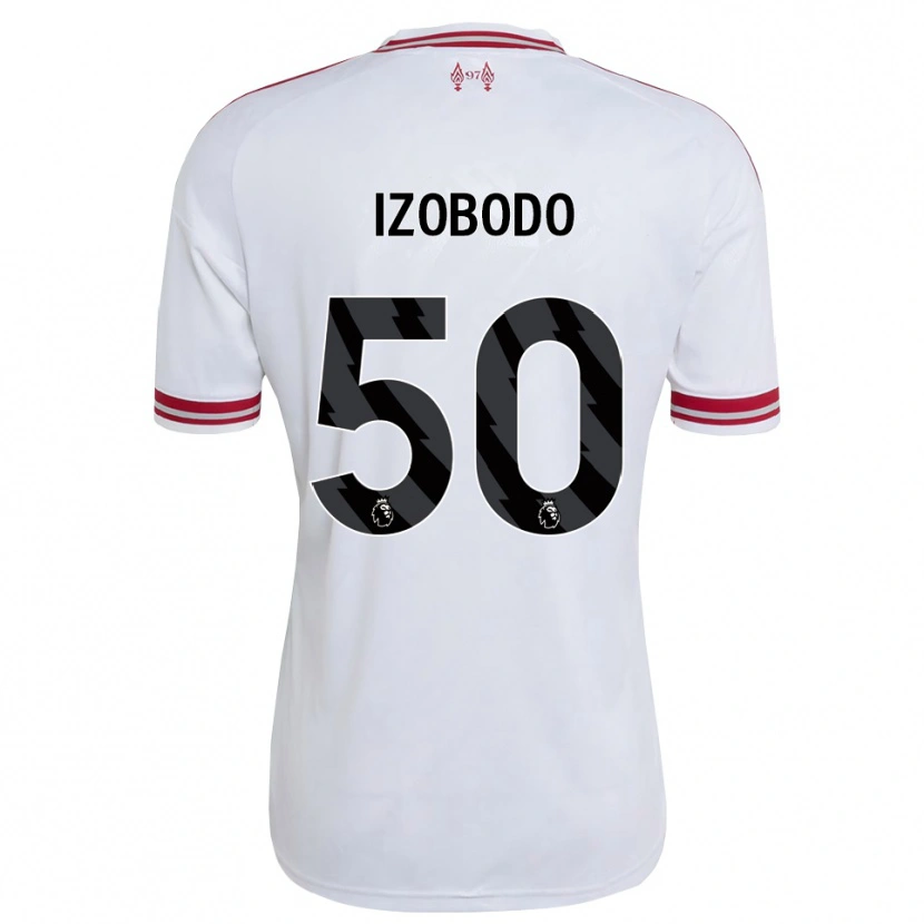 Danxen Herren Elijah Izobodo John #50 Rot Weiß Auswärtstrikot Trikot 2026/27 T-Shirt Schweiz