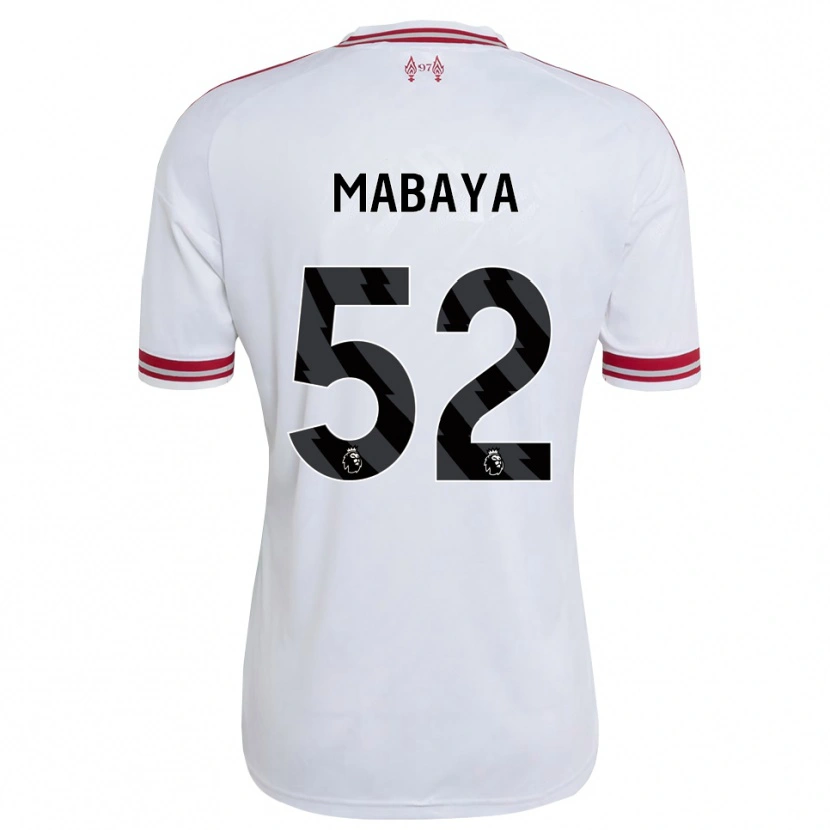 Danxen Herren Isaac Mabaya #52 Rot Weiß Auswärtstrikot Trikot 2026/27 T-Shirt Schweiz