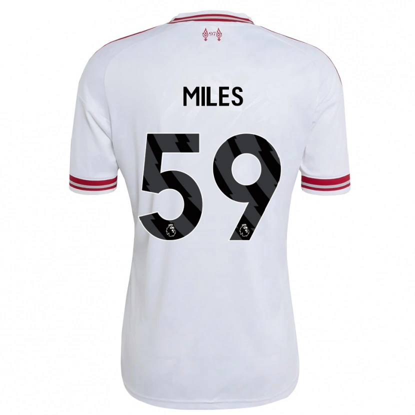 Danxen Herren Terence Miles #59 Rot Weiß Auswärtstrikot Trikot 2026/27 T-Shirt Schweiz