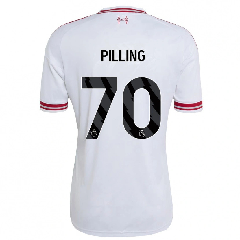 Danxen Herren Tommy Pilling #70 Rot Weiß Auswärtstrikot Trikot 2026/27 T-Shirt Schweiz