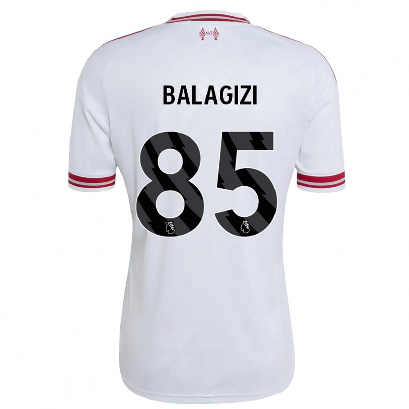 Danxen Herren James Balagizi #85 Rot Weiß Auswärtstrikot Trikot 2026/27 T-Shirt Schweiz