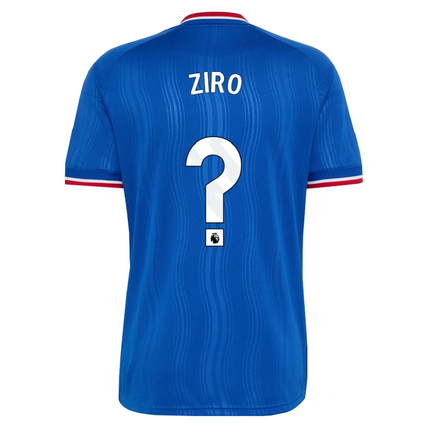 Danxen Herren Emmanuel Ziro #0 Blau Weiß Rot Auswärtstrikot Trikot 2026/27 T-Shirt Schweiz