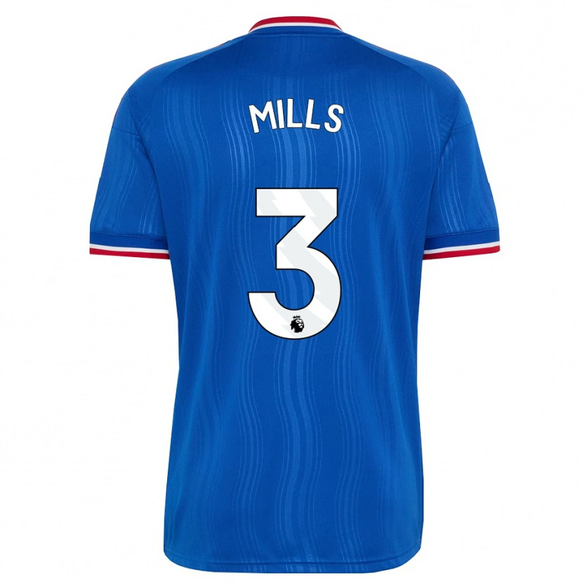 Danxen Herren Albert Mills #3 Blau Weiß Rot Auswärtstrikot Trikot 2026/27 T-Shirt Schweiz