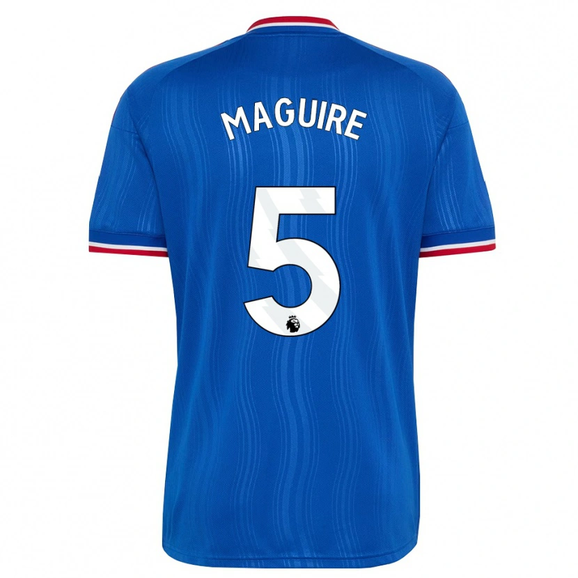 Danxen Herren Harry Maguire #5 Blau Weiß Rot Auswärtstrikot Trikot 2026/27 T-Shirt Schweiz