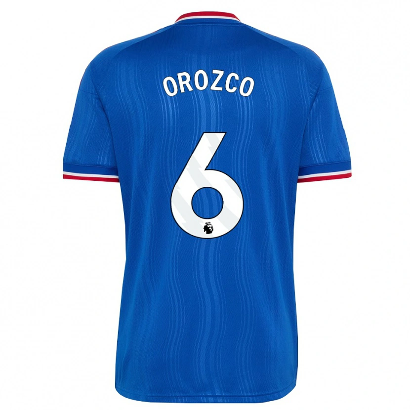 Danxen Herren Cristian Orozco #6 Blau Weiß Rot Auswärtstrikot Trikot 2026/27 T-Shirt Schweiz