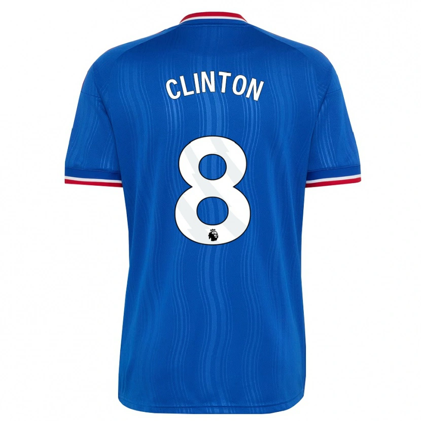 Danxen Herren Grace Clinton #8 Blau Weiß Rot Auswärtstrikot Trikot 2026/27 T-Shirt Schweiz
