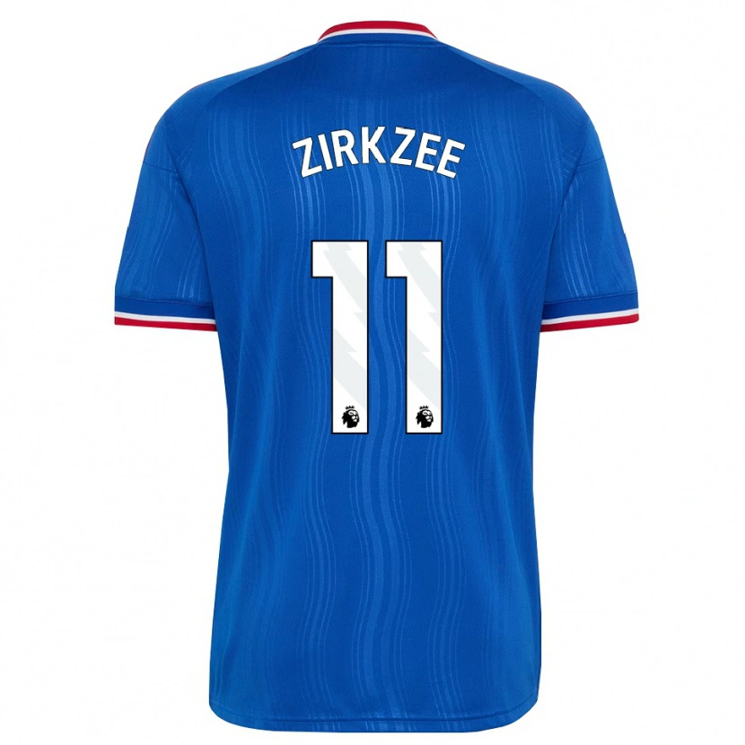 Danxen Herren Joshua Zirkzee #11 Blau Weiß Rot Auswärtstrikot Trikot 2026/27 T-Shirt Schweiz