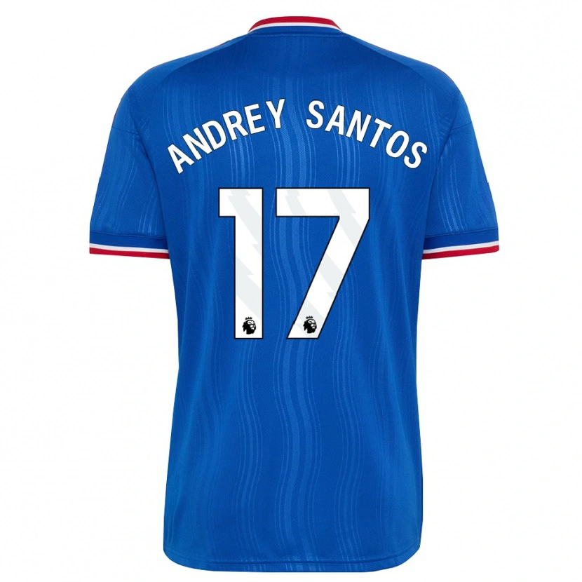Danxen Herren Andrey Santos #17 Blau Weiß Rot Auswärtstrikot Trikot 2026/27 T-Shirt Schweiz