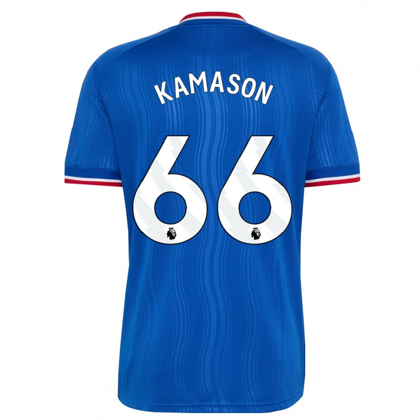 Danxen Herren Jaydan Kamason #66 Blau Weiß Rot Auswärtstrikot Trikot 2026/27 T-Shirt Schweiz