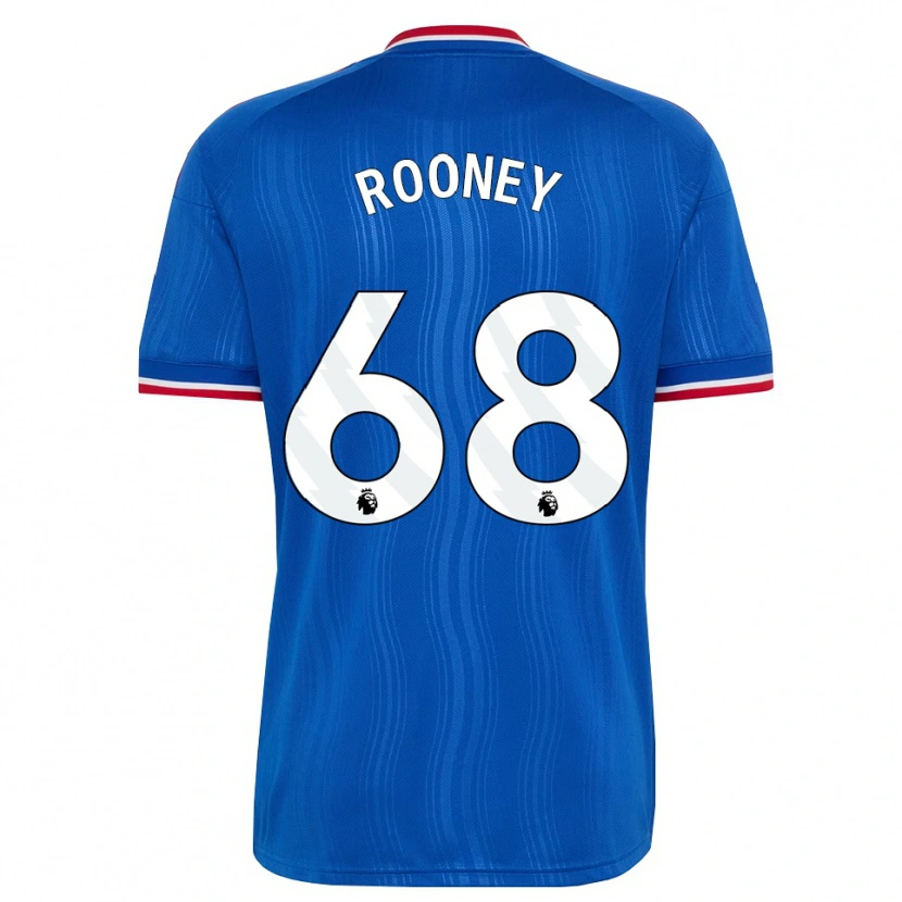 Danxen Herren Kai Rooney #68 Blau Weiß Rot Auswärtstrikot Trikot 2026/27 T-Shirt Schweiz