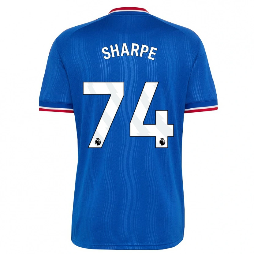 Danxen Herren Malachi Sharpe #74 Blau Weiß Rot Auswärtstrikot Trikot 2026/27 T-Shirt Schweiz