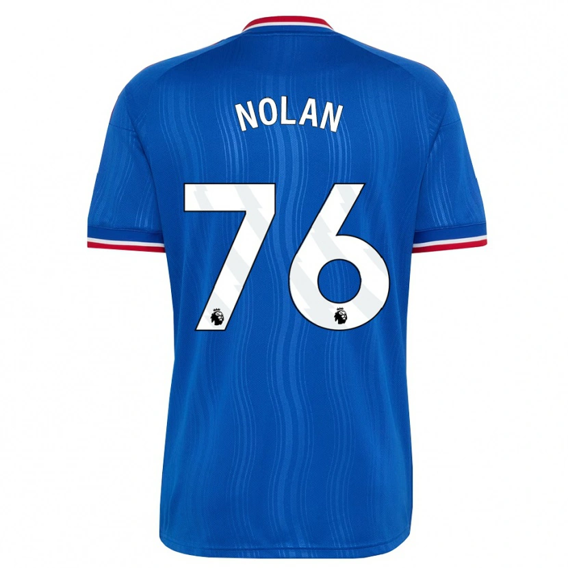 Danxen Herren James Nolan #76 Blau Weiß Rot Auswärtstrikot Trikot 2026/27 T-Shirt Schweiz