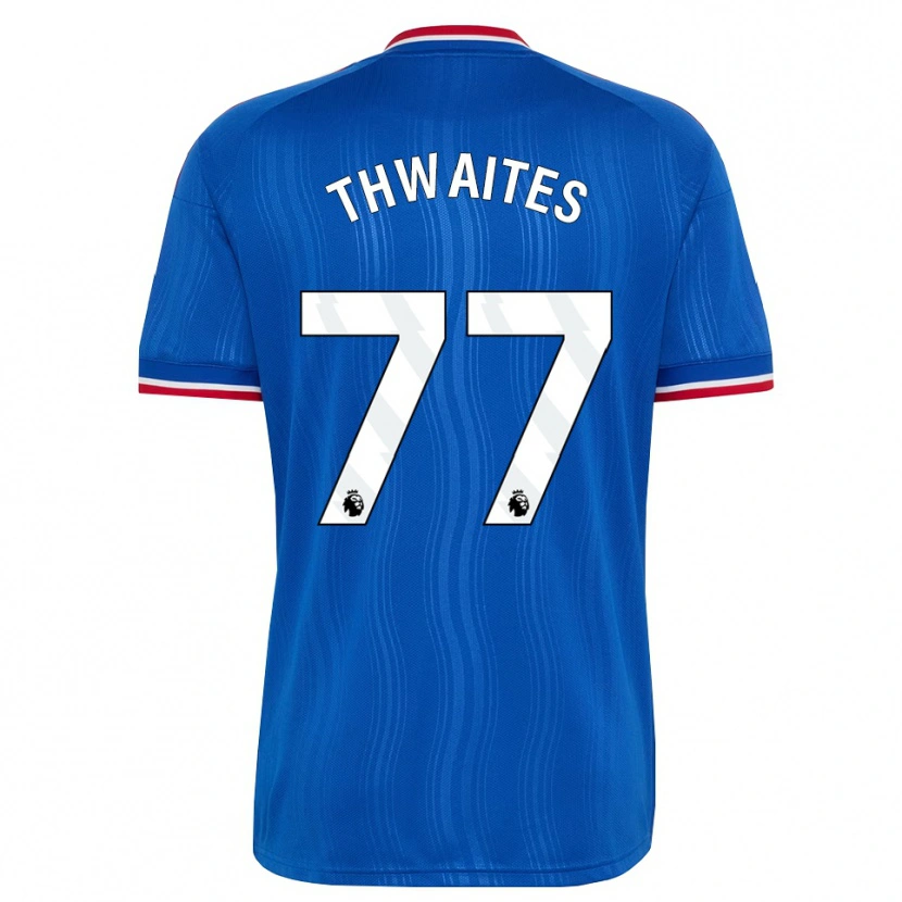 Danxen Herren Jim Thwaites #77 Blau Weiß Rot Auswärtstrikot Trikot 2026/27 T-Shirt Schweiz