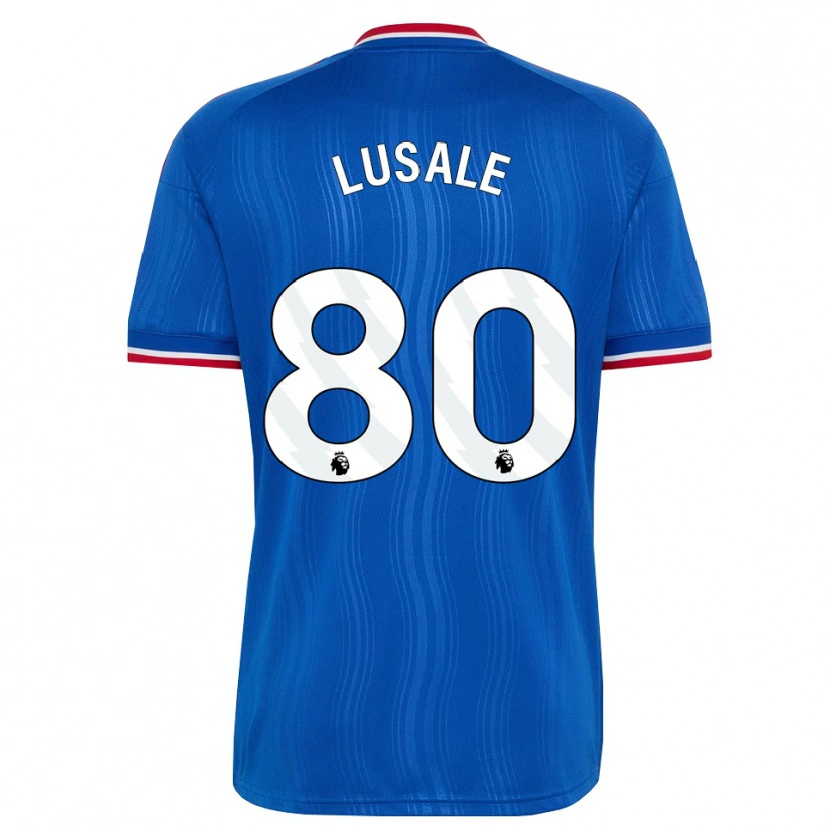 Danxen Herren Samuel Lusale #80 Blau Weiß Rot Auswärtstrikot Trikot 2026/27 T-Shirt Schweiz