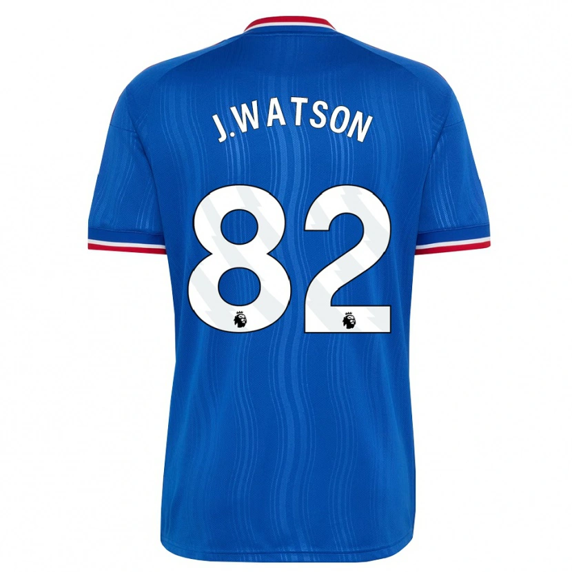 Danxen Herren Jacob Watson #82 Blau Weiß Rot Auswärtstrikot Trikot 2026/27 T-Shirt Schweiz