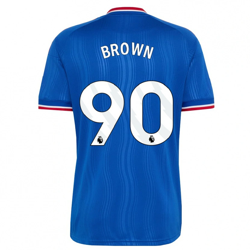 Danxen Herren Nathaniel-Junior Brown #90 Blau Weiß Rot Auswärtstrikot Trikot 2026/27 T-Shirt Schweiz
