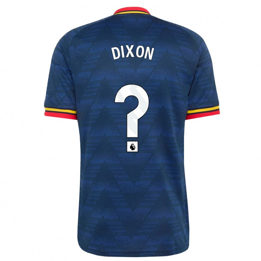 Danxen Herren Danny Dixon #0 Mitternachtsblau Gelb Rot Auswärtstrikot Trikot 2026/27 T-Shirt Schweiz