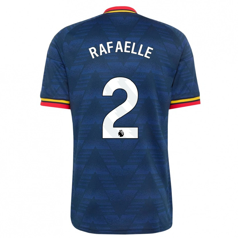 Danxen Herren Rafaelle Souza #2 Mitternachtsblau Gelb Rot Auswärtstrikot Trikot 2026/27 T-Shirt Schweiz