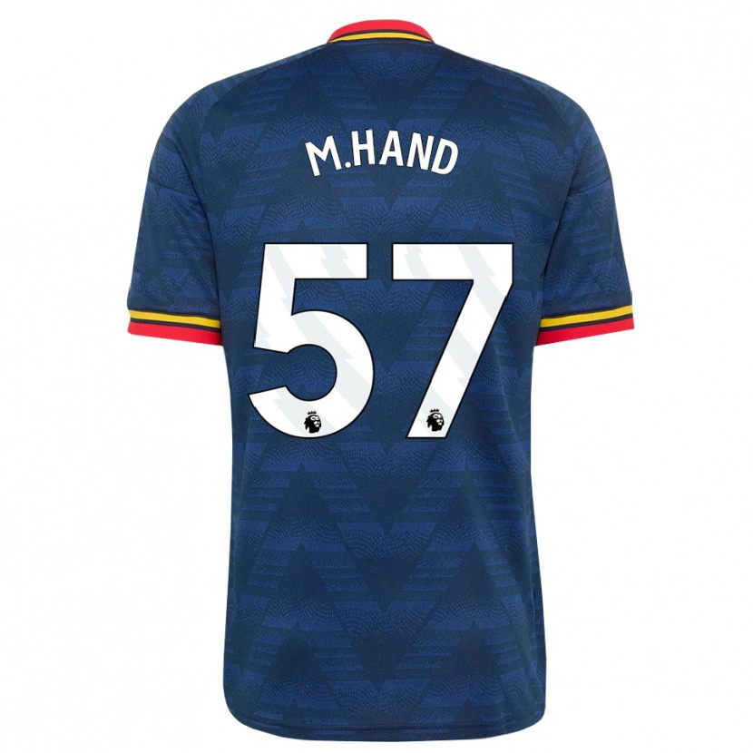 Danxen Herren Ismail Oulad M'hand #57 Mitternachtsblau Gelb Rot Auswärtstrikot Trikot 2026/27 T-Shirt Schweiz