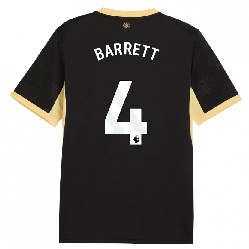 Danxen Herren Marlow Barrett #4 Schwarz Gelb Auswärtstrikot Trikot 2026/27 T-Shirt Schweiz