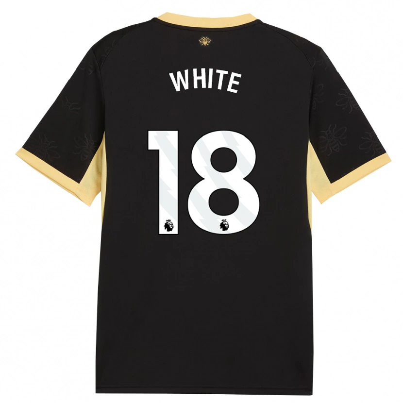 Danxen Herren Ellen White #18 Schwarz Gelb Auswärtstrikot Trikot 2026/27 T-Shirt Schweiz
