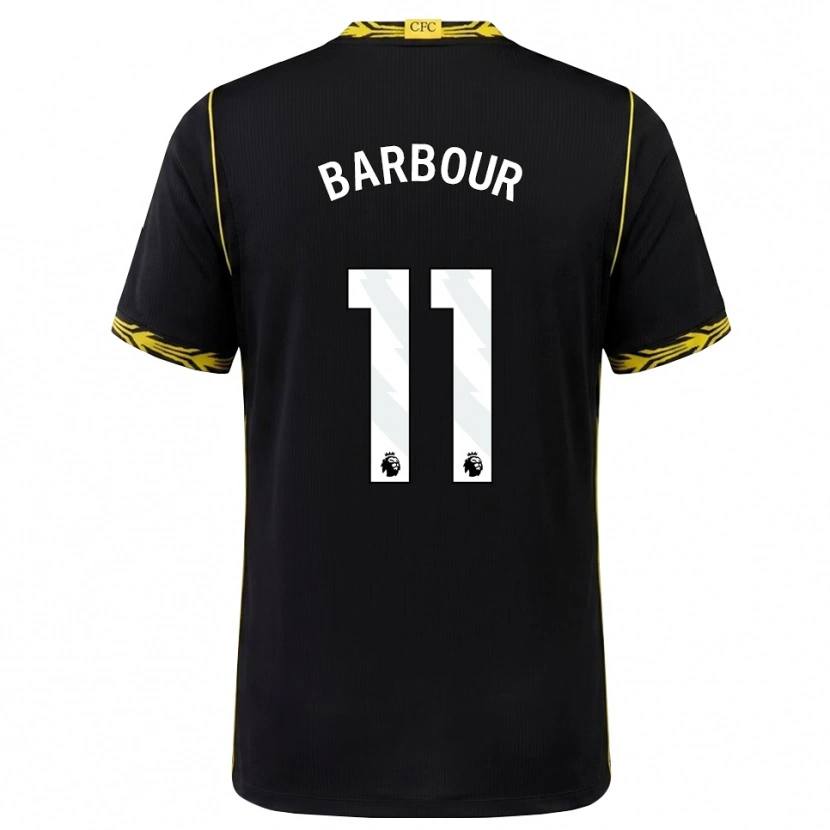 Danxen Herren Kobe Barbour #11 Schwarz Gelb Auswärtstrikot Trikot 2026/27 T-Shirt Schweiz