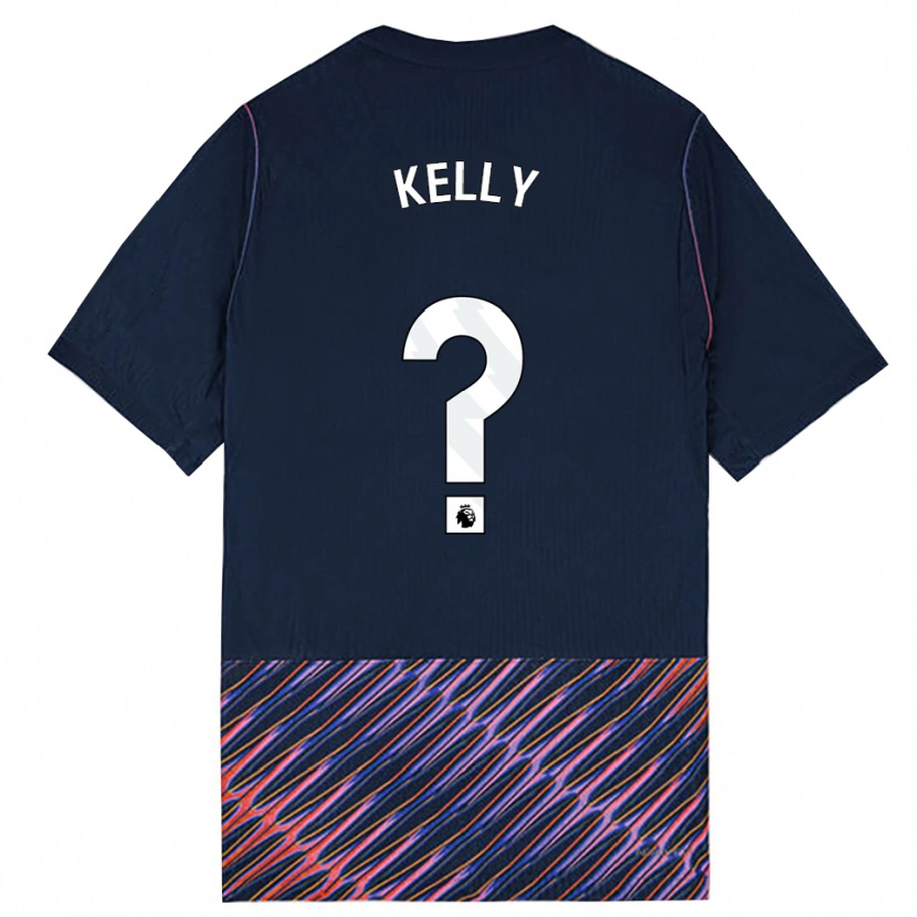 Danxen Herren Kyle Kelly #0 Königlich Blau Weiß Auswärtstrikot Trikot 2026/27 T-Shirt Schweiz