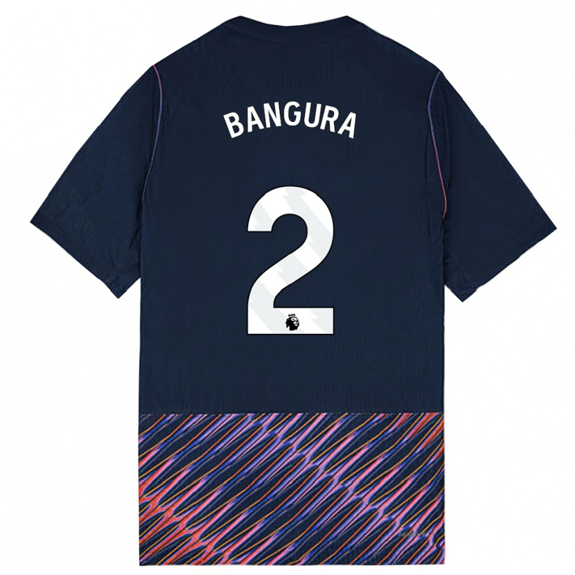 Danxen Herren Samal Bangura #2 Königlich Blau Weiß Auswärtstrikot Trikot 2026/27 T-Shirt Schweiz