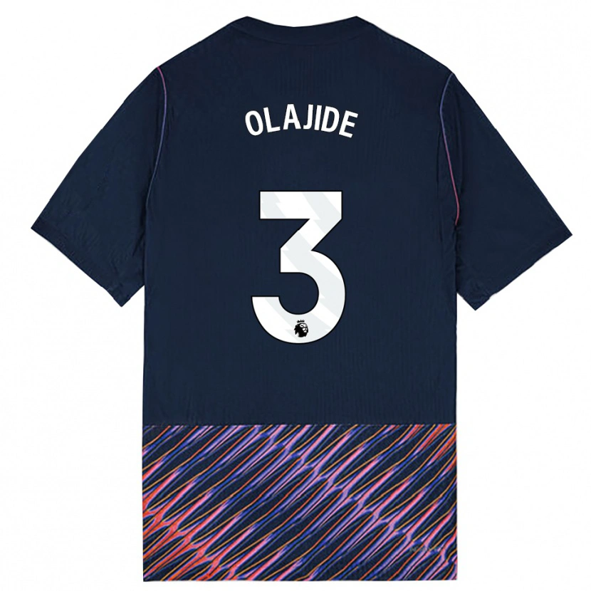 Danxen Herren Solomon Olajide #3 Königlich Blau Weiß Auswärtstrikot Trikot 2026/27 T-Shirt Schweiz