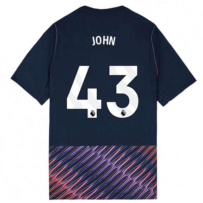 Danxen Herren Nile John #43 Königlich Blau Weiß Auswärtstrikot Trikot 2026/27 T-Shirt Schweiz