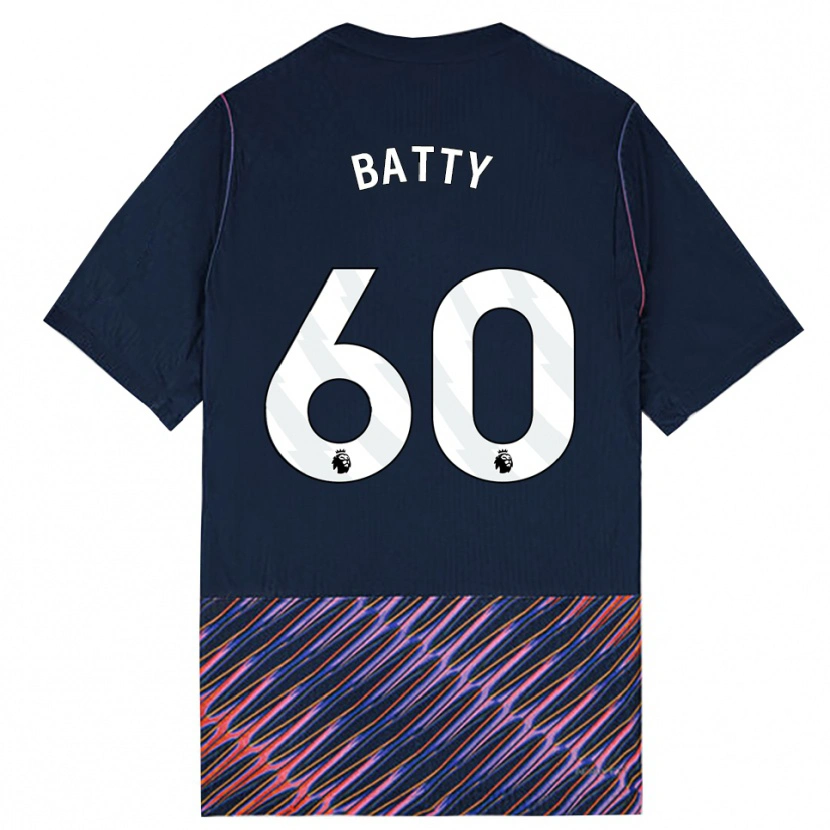 Danxen Herren Dan Batty #60 Königlich Blau Weiß Auswärtstrikot Trikot 2026/27 T-Shirt Schweiz