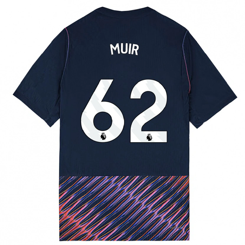 Danxen Herren Marqes Muir #62 Königlich Blau Weiß Auswärtstrikot Trikot 2026/27 T-Shirt Schweiz