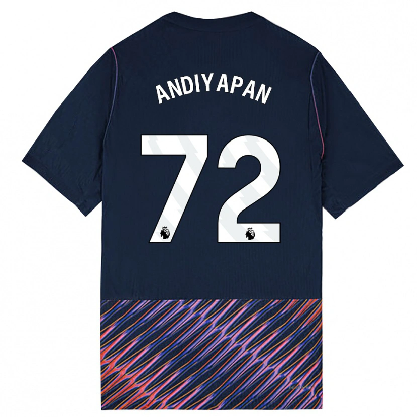 Danxen Herren William Andiyapan #72 Königlich Blau Weiß Auswärtstrikot Trikot 2026/27 T-Shirt Schweiz