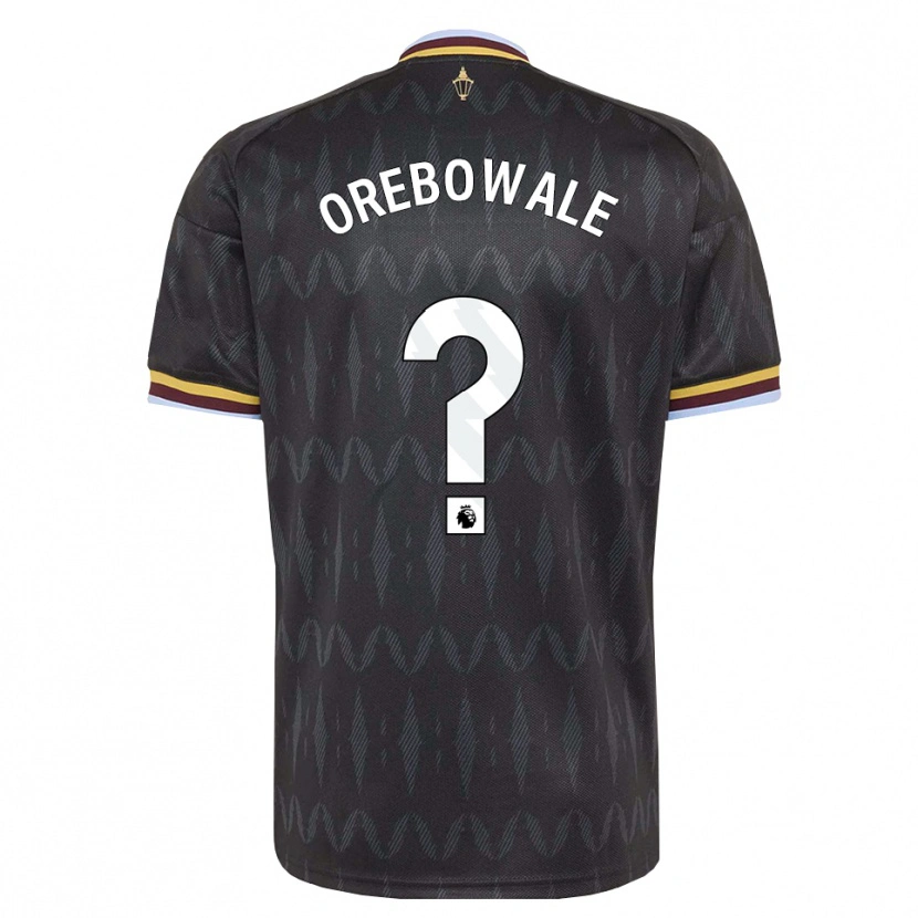 Danxen Herren Erin Orebowale #0 Kornblumenblau Schwarz Gelb Auswärtstrikot Trikot 2026/27 T-Shirt Schweiz