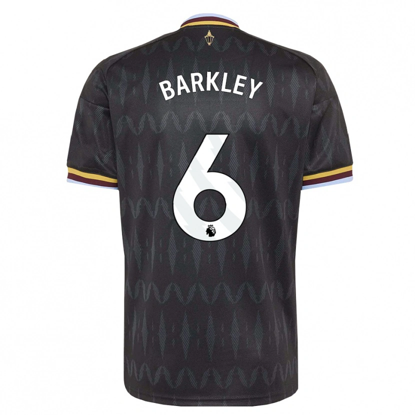 Danxen Herren Ross Barkley #6 Kornblumenblau Schwarz Gelb Auswärtstrikot Trikot 2026/27 T-Shirt Schweiz