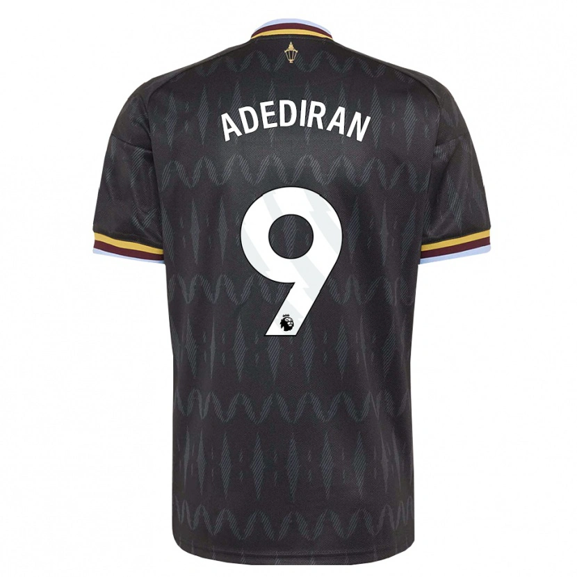 Danxen Herren Daniel Adediran #9 Kornblumenblau Schwarz Gelb Auswärtstrikot Trikot 2026/27 T-Shirt Schweiz