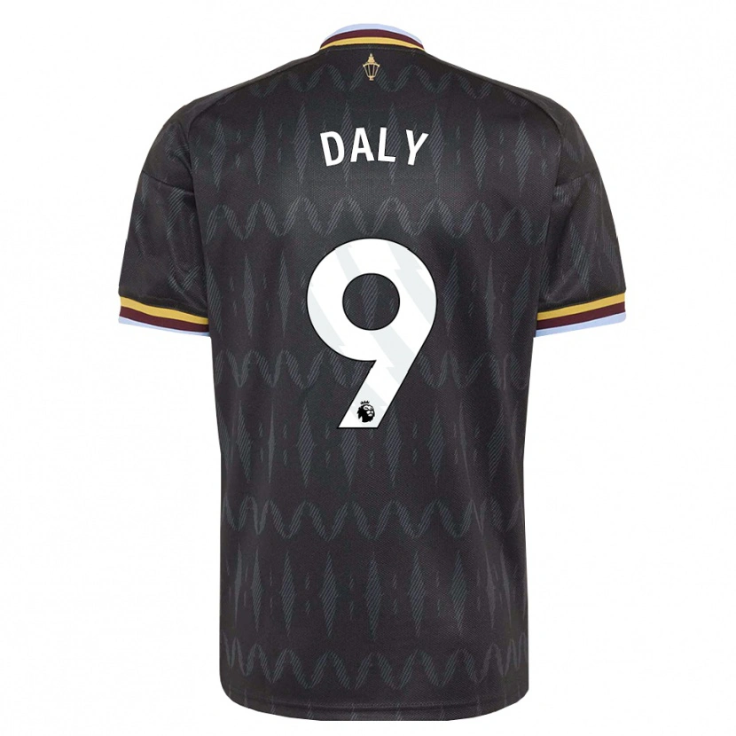 Danxen Herren Rachel Daly #9 Kornblumenblau Schwarz Gelb Auswärtstrikot Trikot 2026/27 T-Shirt Schweiz