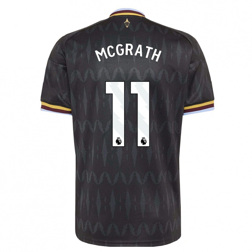 Danxen Herren Jack Mcgrath #11 Kornblumenblau Schwarz Gelb Auswärtstrikot Trikot 2026/27 T-Shirt Schweiz