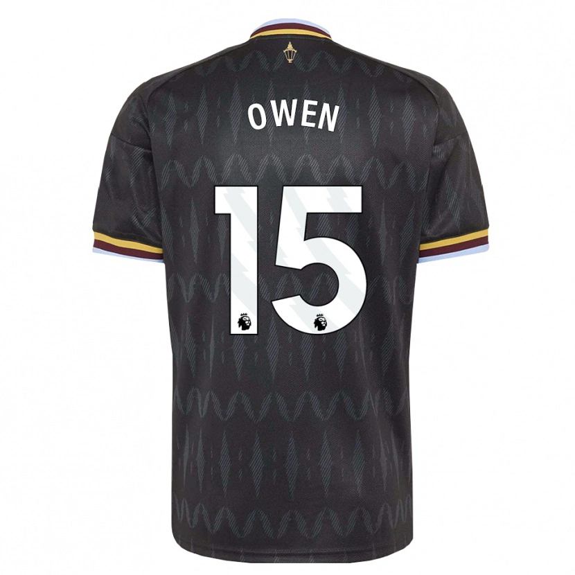 Danxen Herren Curtis Owen #15 Kornblumenblau Schwarz Gelb Auswärtstrikot Trikot 2026/27 T-Shirt Schweiz