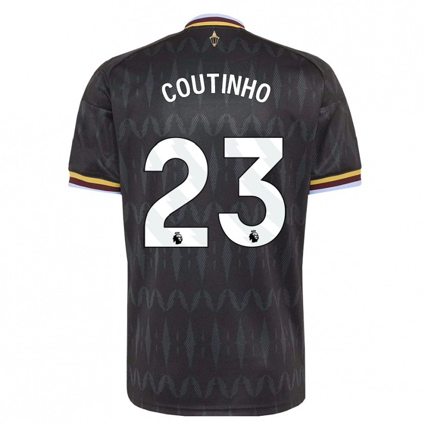 Danxen Herren Philippe Coutinho #23 Kornblumenblau Schwarz Gelb Auswärtstrikot Trikot 2026/27 T-Shirt Schweiz