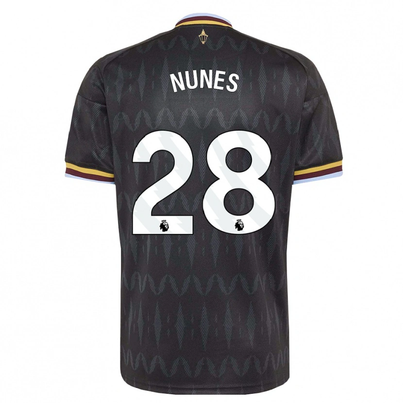 Danxen Herren Gabi Nunes #28 Kornblumenblau Schwarz Gelb Auswärtstrikot Trikot 2026/27 T-Shirt Schweiz