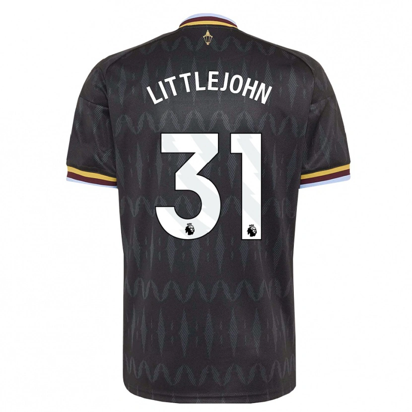 Danxen Herren Ruesha Littlejohn #31 Kornblumenblau Schwarz Gelb Auswärtstrikot Trikot 2026/27 T-Shirt Schweiz