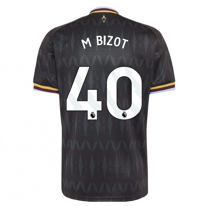 Danxen Herren Marco Bizot #40 Kornblumenblau Schwarz Gelb Auswärtstrikot Trikot 2026/27 T-Shirt Schweiz
