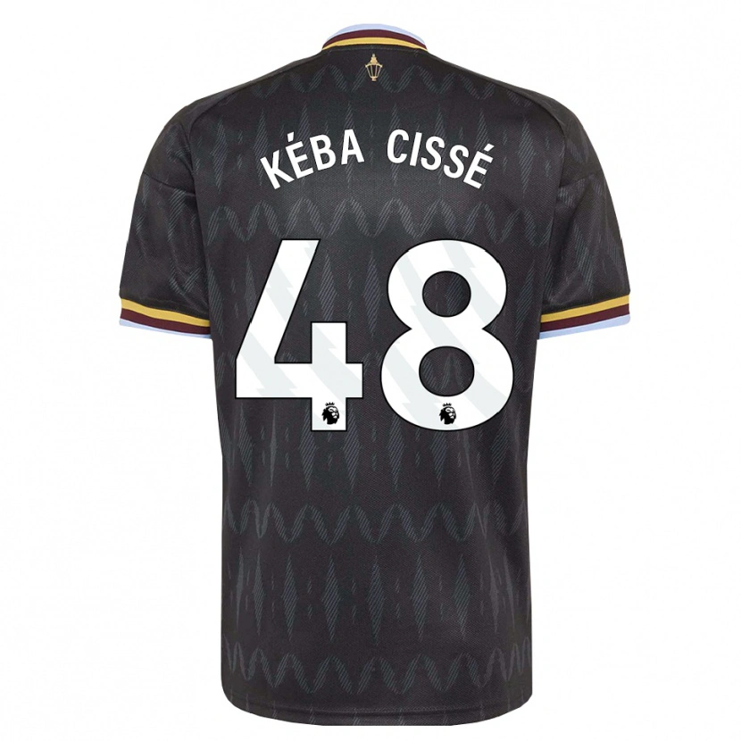 Danxen Herren Modou Kéba Cissé #48 Kornblumenblau Schwarz Gelb Auswärtstrikot Trikot 2026/27 T-Shirt Schweiz