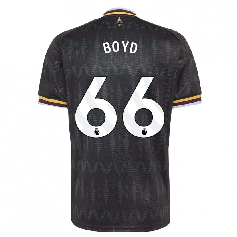 Danxen Herren Fletcher Boyd #66 Kornblumenblau Schwarz Gelb Auswärtstrikot Trikot 2026/27 T-Shirt Schweiz