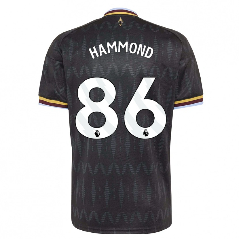 Danxen Herren Rio Hammond #86 Kornblumenblau Schwarz Gelb Auswärtstrikot Trikot 2026/27 T-Shirt Schweiz