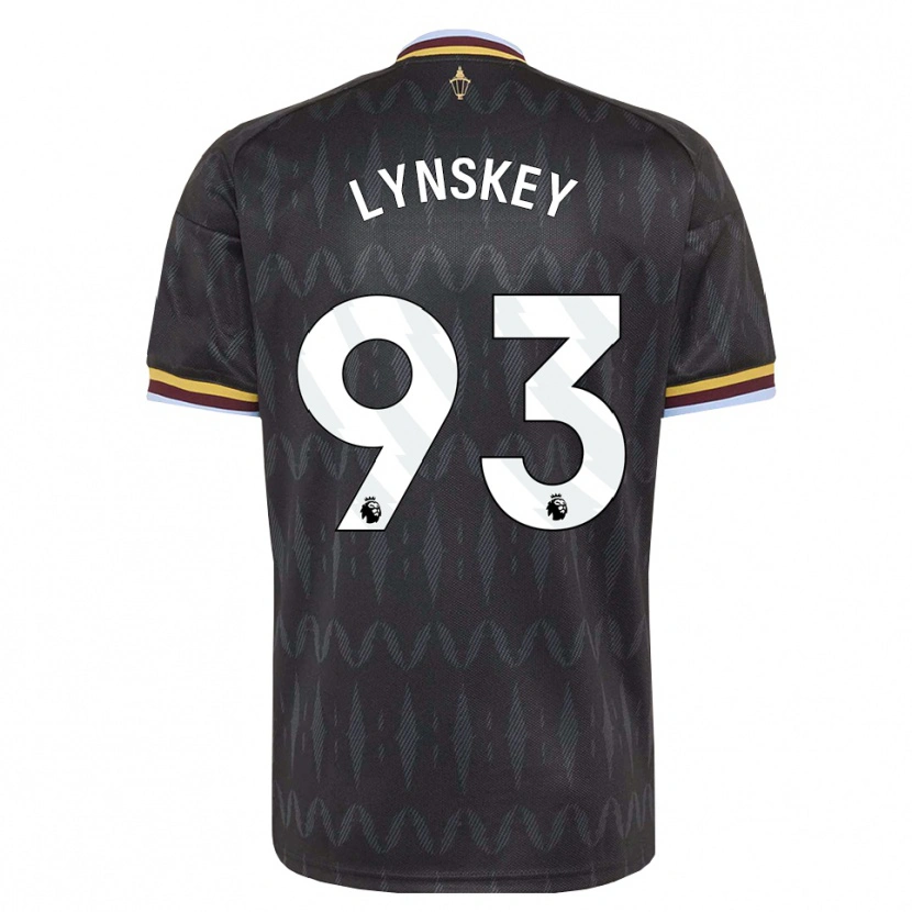 Danxen Herren Alfie Lynskey #93 Kornblumenblau Schwarz Gelb Auswärtstrikot Trikot 2026/27 T-Shirt Schweiz