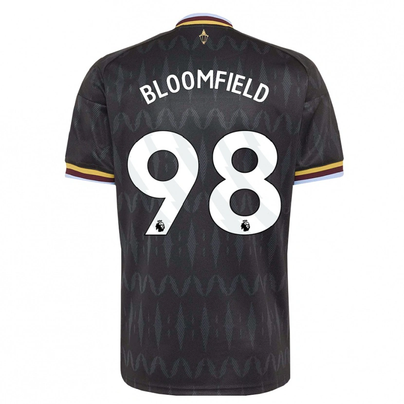 Danxen Herren Teddie Bloomfield #98 Kornblumenblau Schwarz Gelb Auswärtstrikot Trikot 2026/27 T-Shirt Schweiz
