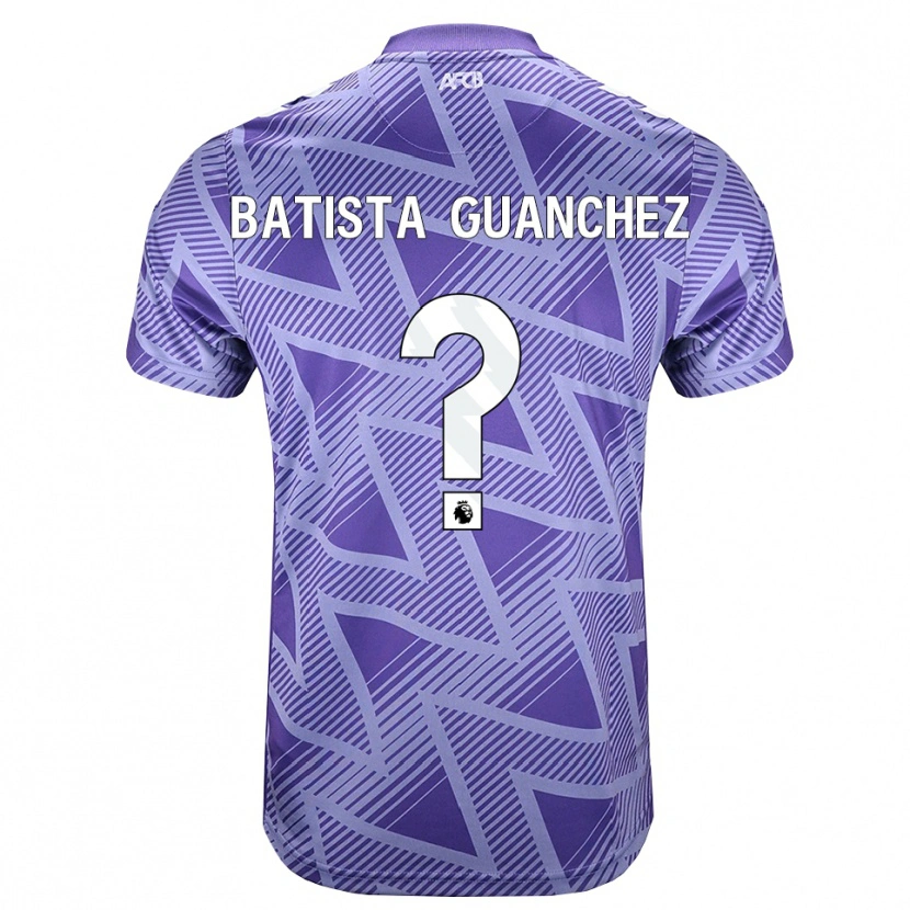 Danxen Herren Aidan Batista Guanchez #0 Blassesviolett Rot Weiß Auswärtstrikot Trikot 2026/27 T-Shirt Schweiz