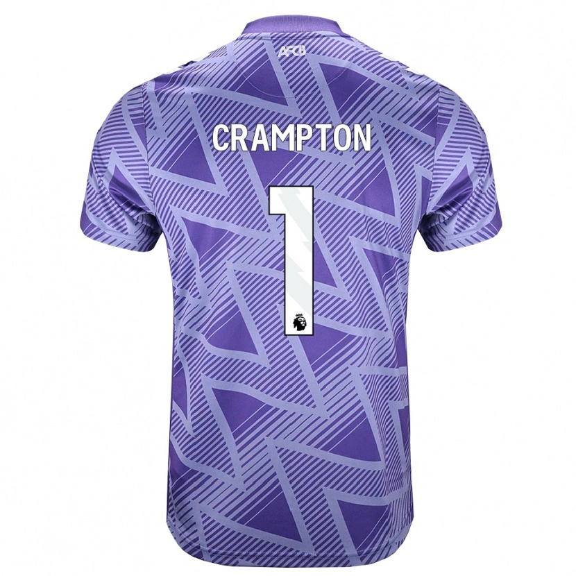 Danxen Herren Kai Crampton #1 Blassesviolett Rot Weiß Auswärtstrikot Trikot 2026/27 T-Shirt Schweiz